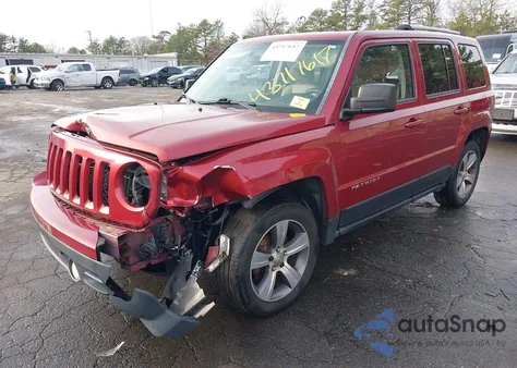 2016 Jeep Patriot High Altitude Edition z USA, uszkodzony, nr VIN 1C4NJPFAXGD503243
